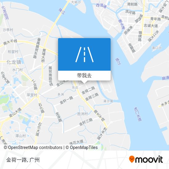 金荷一路地图
