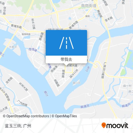 蓝玉三街地图