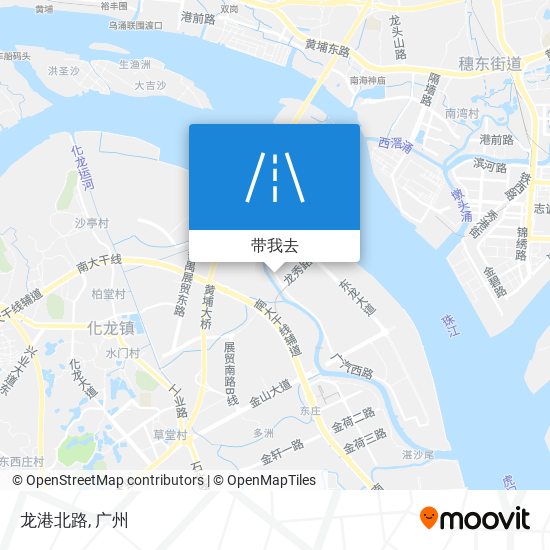 龙港北路地图