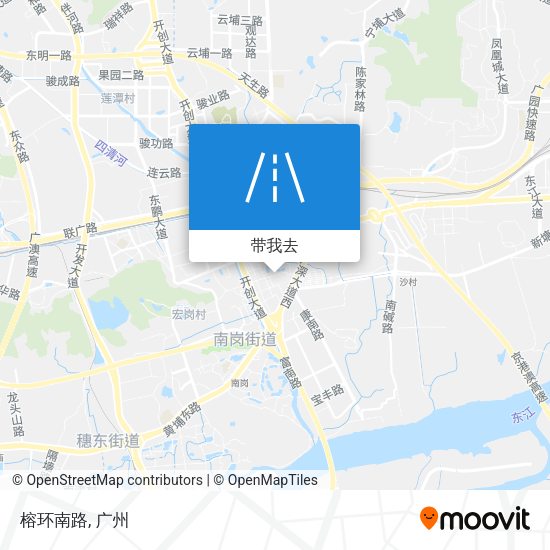榕环南路地图