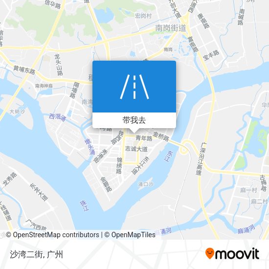 沙湾二街地图