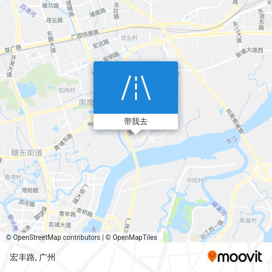 宏丰路地图