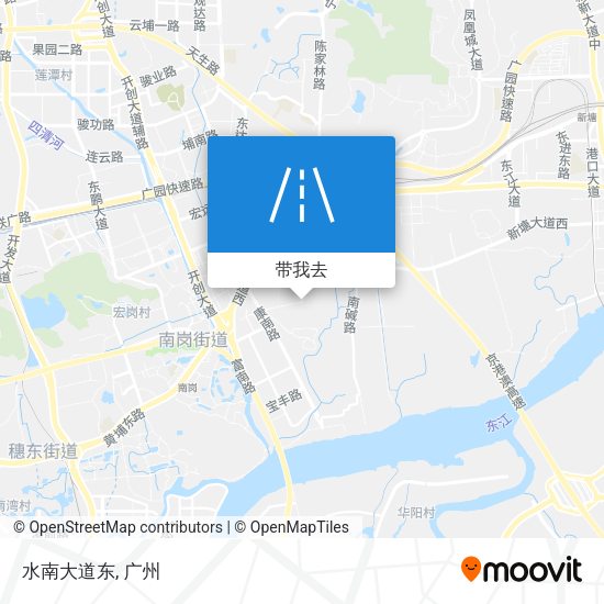 水南大道东地图