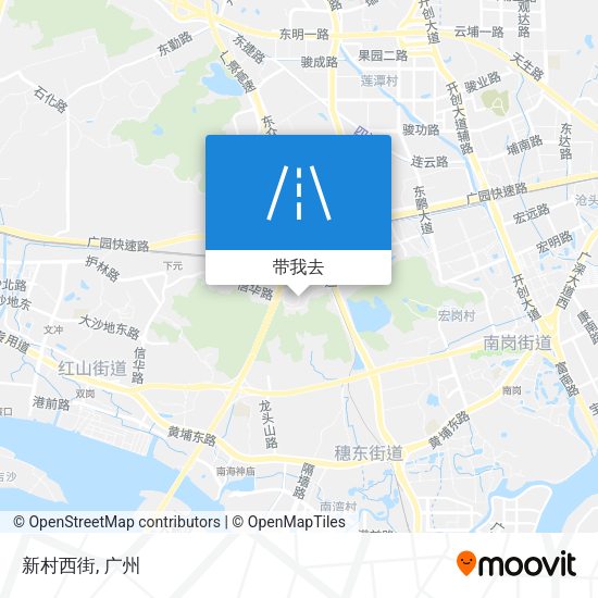 新村西街地图