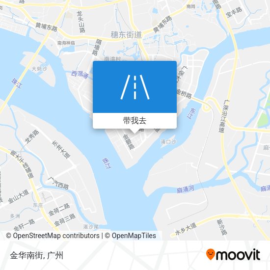 金华南街地图
