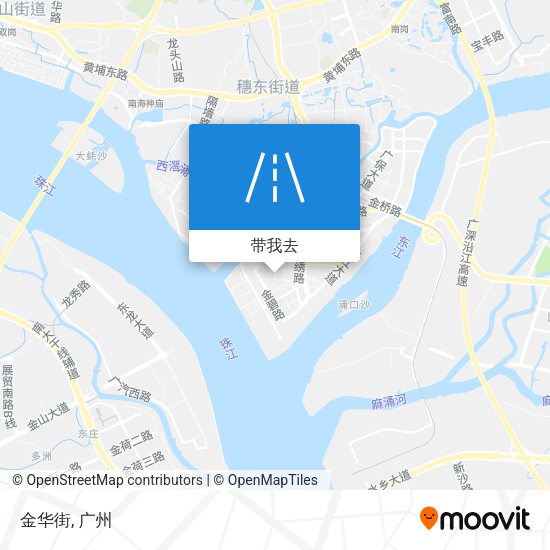 金华街地图
