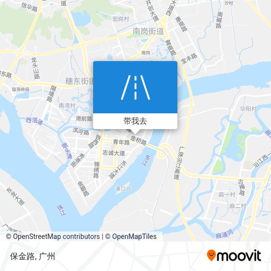 保金路地图