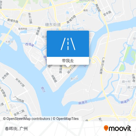 春晖街地图