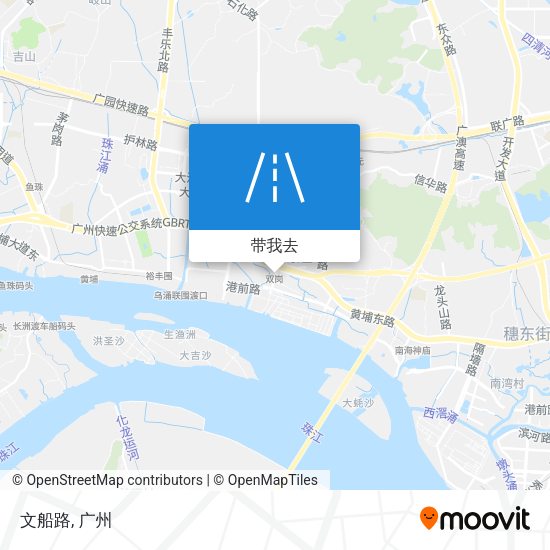 文船路地图