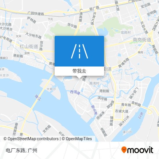 电厂东路地图