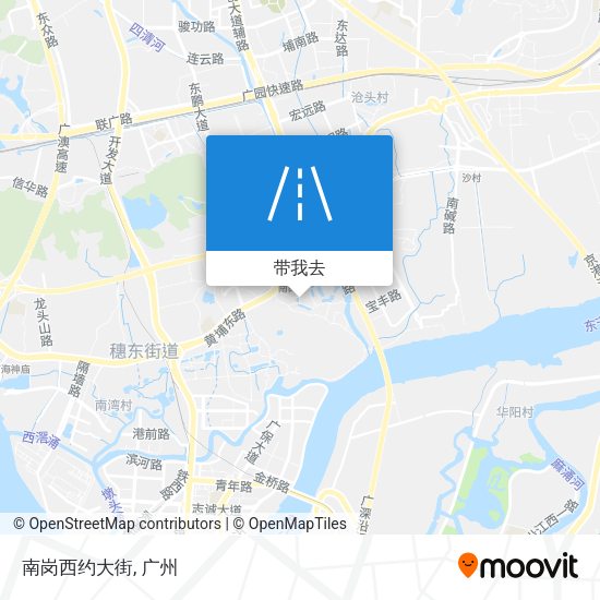 南岗西约大街地图