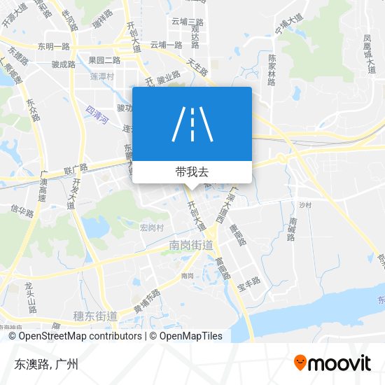 东澳路地图