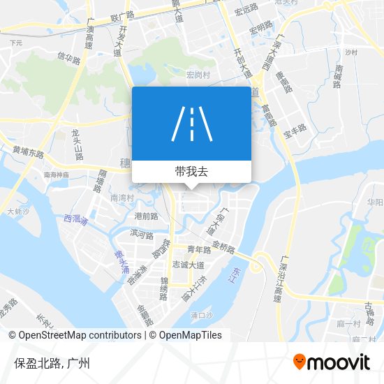 保盈北路地图