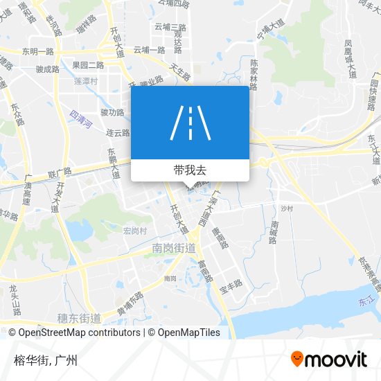 榕华街地图