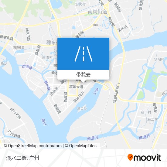 淡水二街地图
