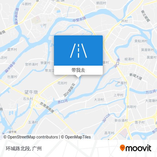 环城路北段地图