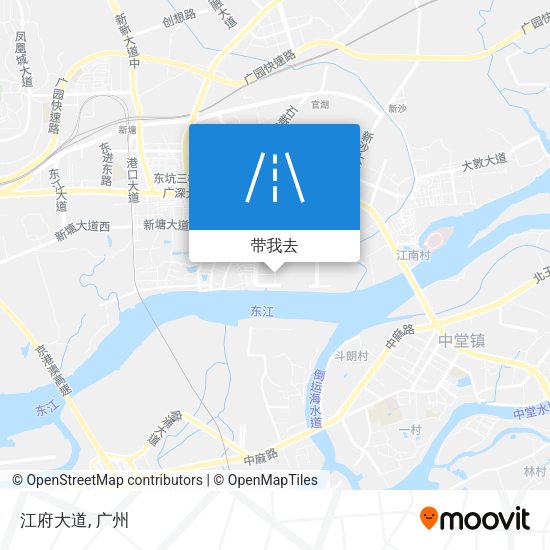 江府大道地图