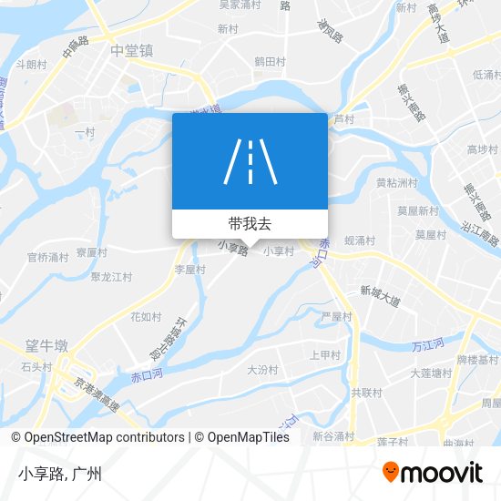 小享路地图
