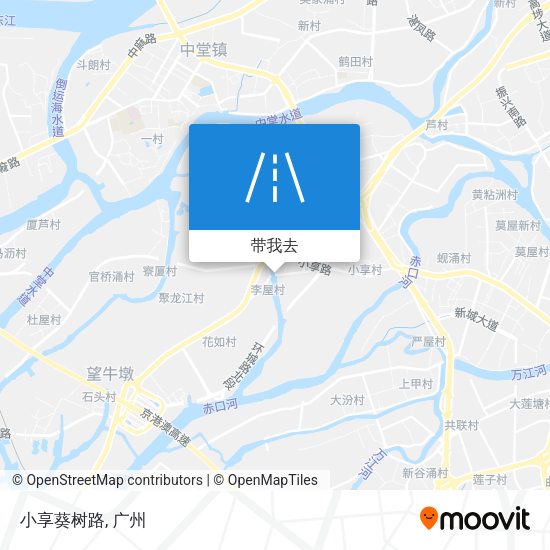小享葵树路地图