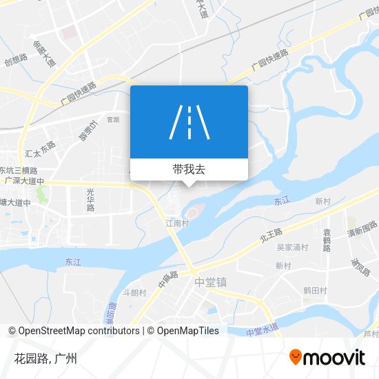 花园路地图