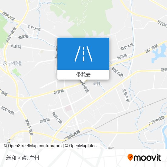 新和南路地图