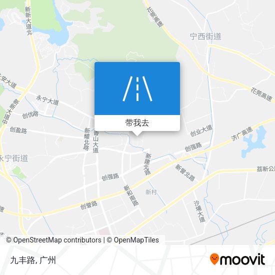 九丰路地图