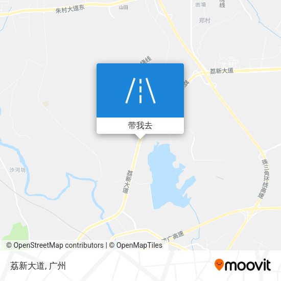 荔新大道地图