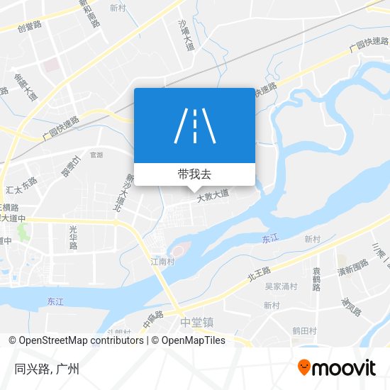 同兴路地图