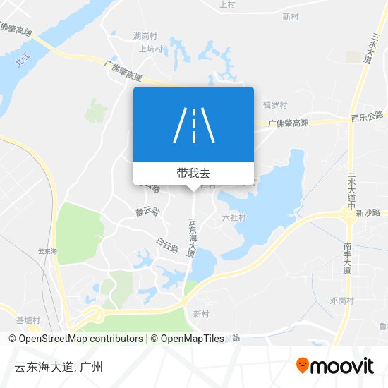 云东海大道地图