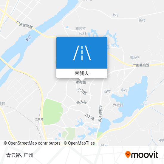 青云路地图