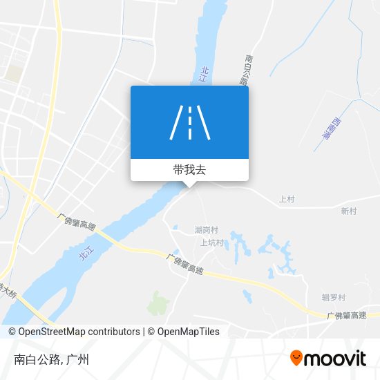 南白公路地图