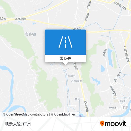 顺景大道地图