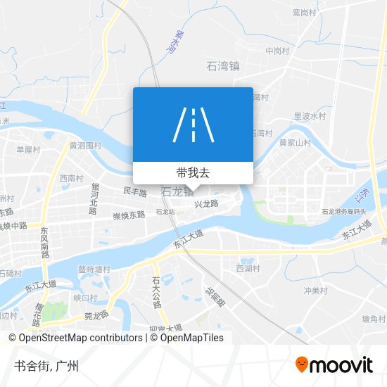书舍街地图
