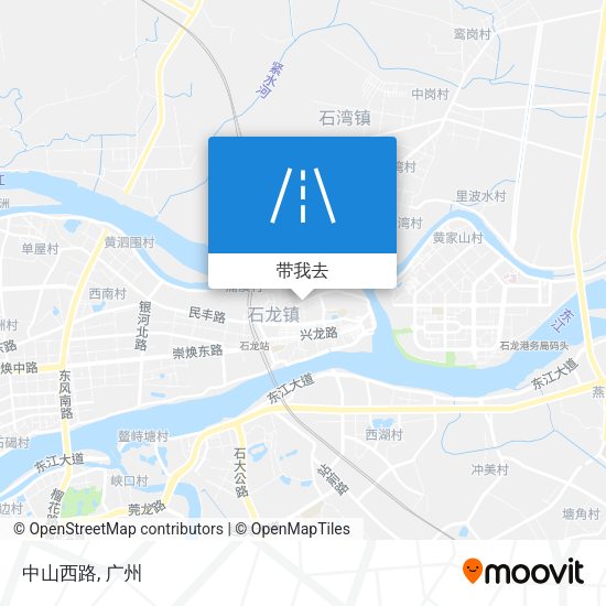 中山西路地图