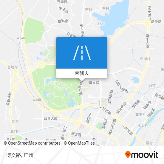 博文路地图