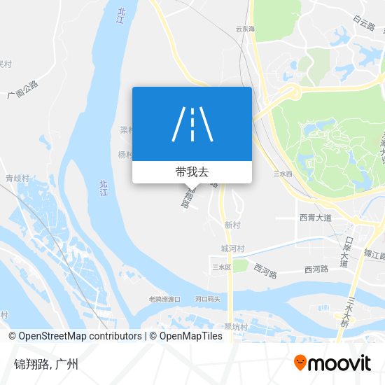 锦翔路地图