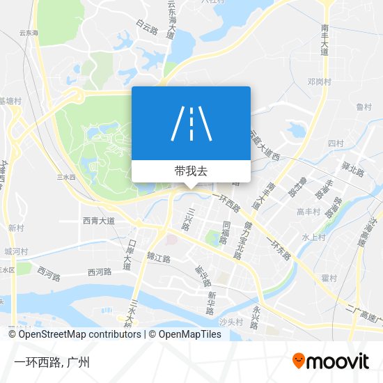 一环西路地图