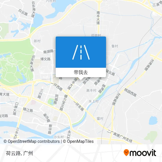 荷云路地图