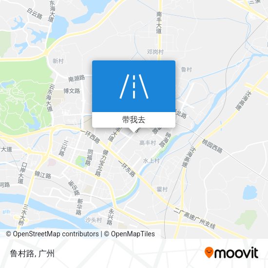 鲁村路地图