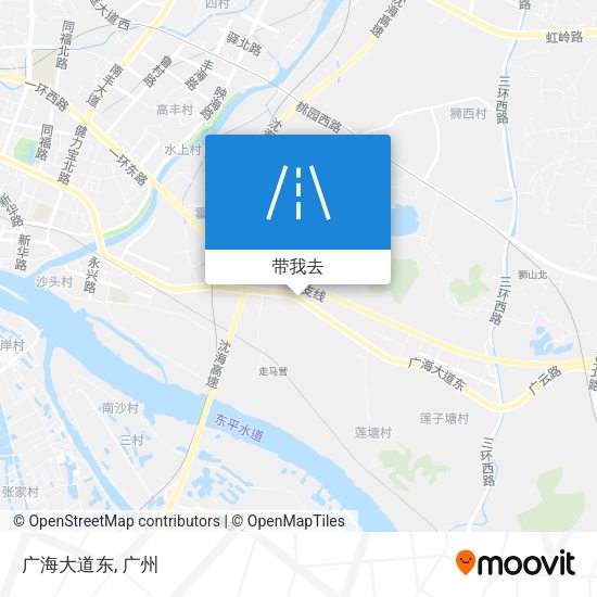 广海大道东地图