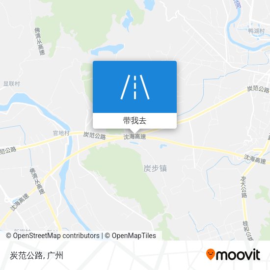 炭范公路地图