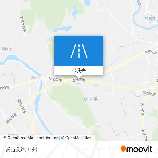 炭范公路地图