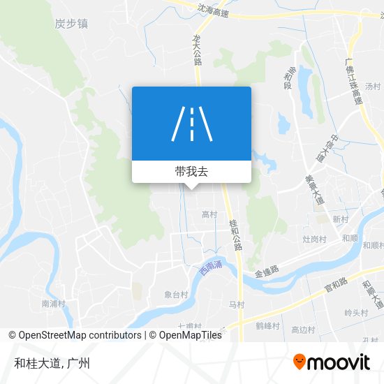 和桂大道地图