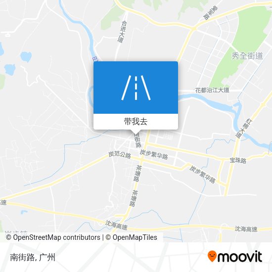 南街路地图