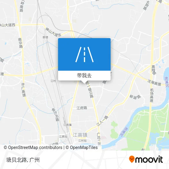 塘贝北路地图