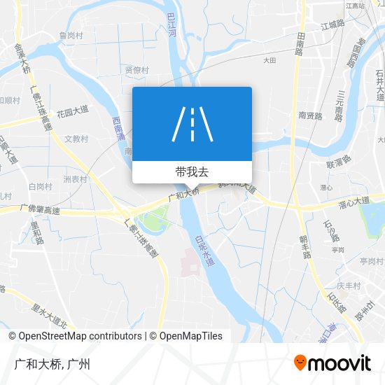 广和大桥地图