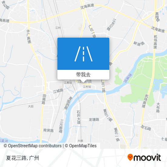 夏花三路地图