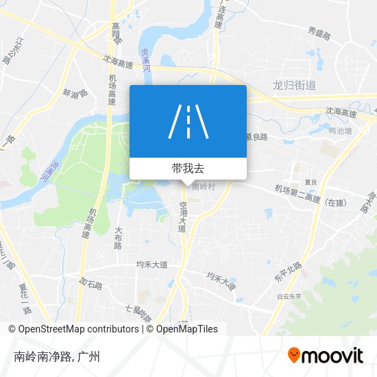 南岭南净路地图