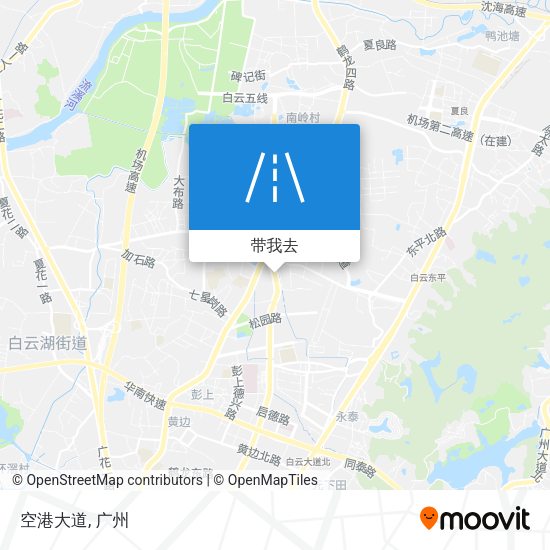 空港大道地图