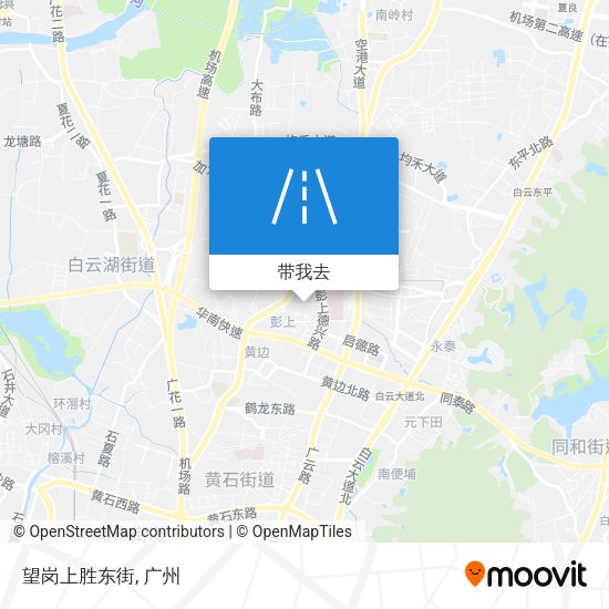 望岗上胜东街地图